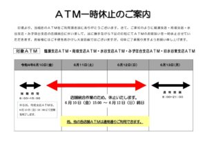 11）ＡＴＭ事前掲示（Ａ４）／５月掲載用のサムネイル